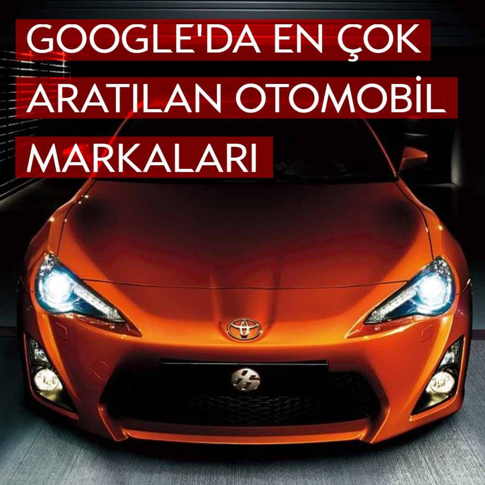 Google'da En Çok Aratılan Otomobil Markaları – Ankara Esenboğa Havalimanı Araç Kiralama